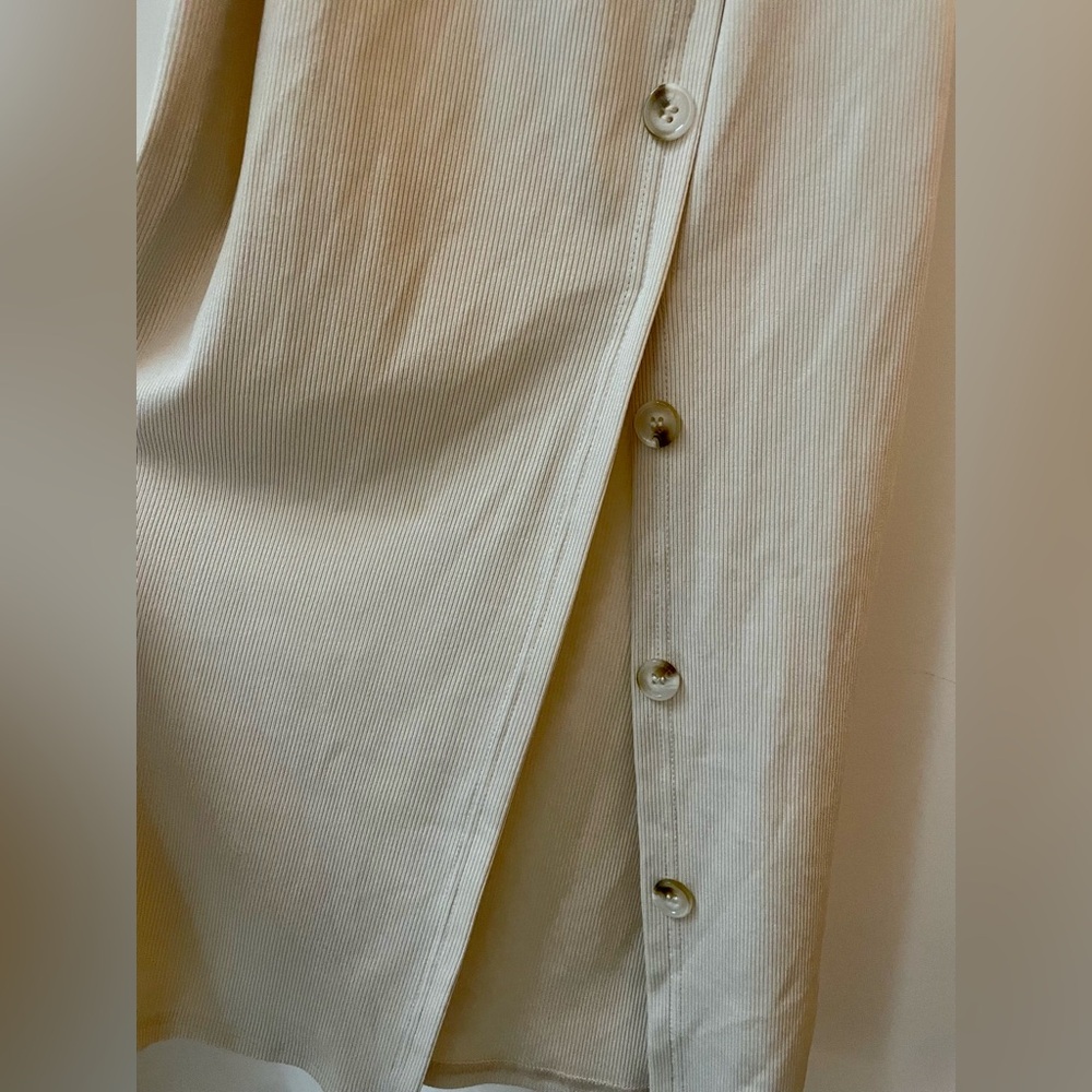 Cream Cut-Out Dress - Picture 4 of 6